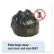 Stout 35 gal Trash Bags, 33 in x 45 in, Super Heavy-Duty, 2 mil, Black, 80 PK P3345K20 - alternate 2